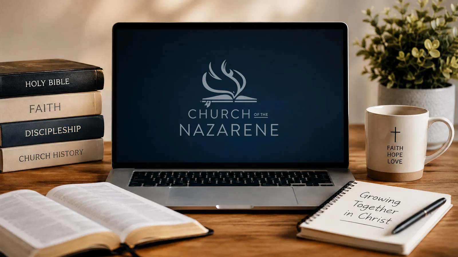 Nazarene Resources Banner at Clearlake Church of the Nazarene Church in Clearlake, CA
